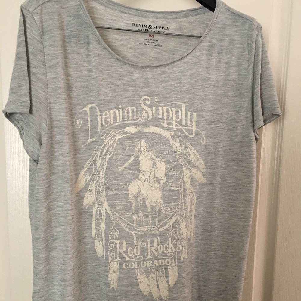 Ralph Lauren graphic tee.